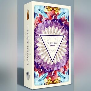 Lavish Earth Crystal Affirmation Deck